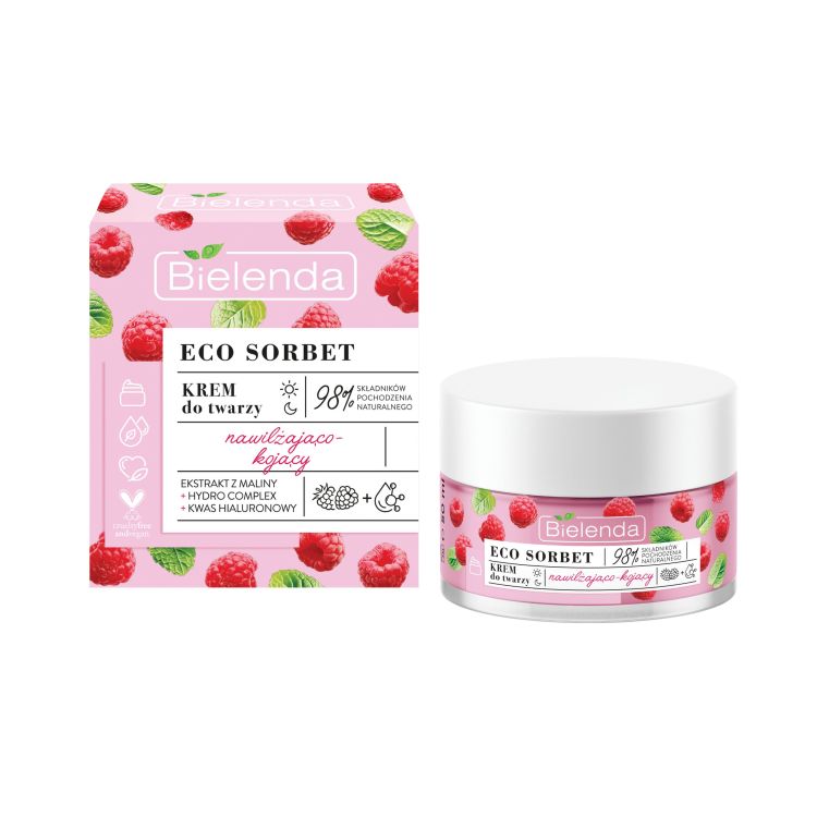 Bielenda Eco Sorbet Moisturizing & Soothing Face Cream